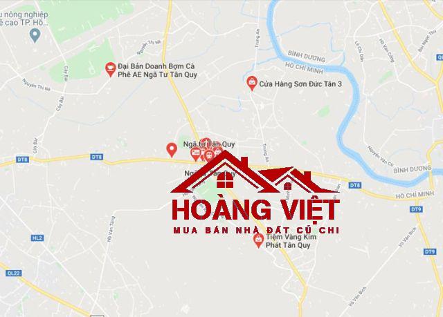 Vị trí địa lý ngã tư Tân Quy trên bản đồ Việt Nam
